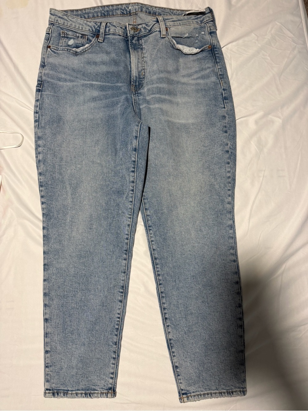 Old Navy Light Blue Skinny Jeans - Classic Fade